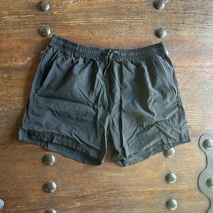 Men's Black Athletic Shorts